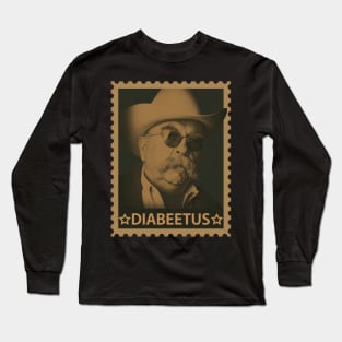 Diabeetus Stamp Long Sleeve T-Shirt